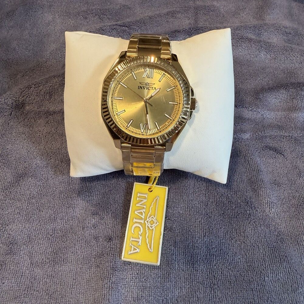 Invicta Speedway Men's Watch - 42mm, Gold (50374)